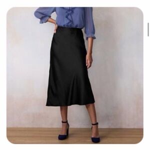 LC Lauren Conrad Black Skirt with Clean Waistband
